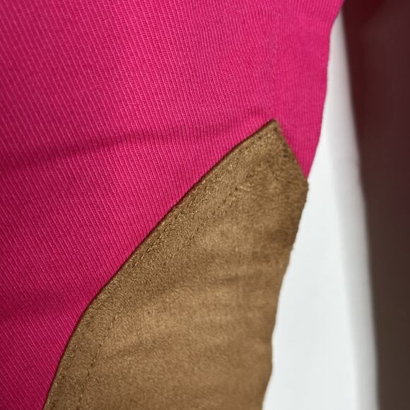 Ralph Lauren Girls Riding Pants Pink Size 16 Jodhpurs Breeches Equestrian - Picture 4 of 9